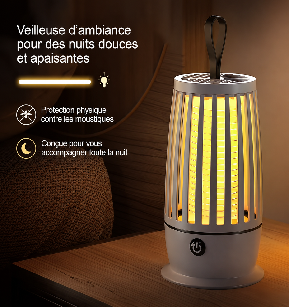 Lampe Anti-Moustiques Sans Produits Chimiques