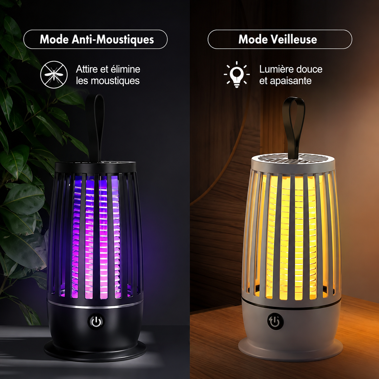 Lampe Anti-Moustiques Sans Produits Chimiques