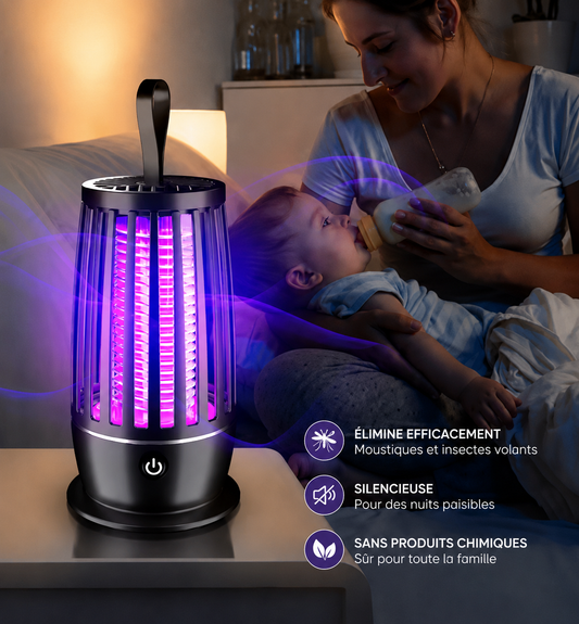 Lampe Anti-Moustiques Sans Produits Chimiques